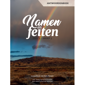 Namen en Feiten groep 7, deel 3 antwoordenboek