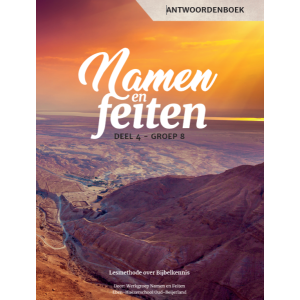Namen en Feiten groep 8, deel 4 antwoordenboek