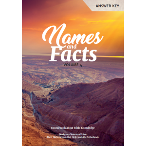 Namen en Feiten groep 8, deel 4 Engels antwoordenboek